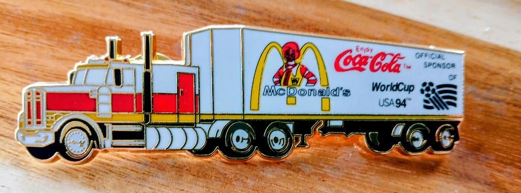 Truck world cup usa 94 mc donald's, Verzamelen, Ophalen of Verzenden, Zo goed als nieuw, Overige typen