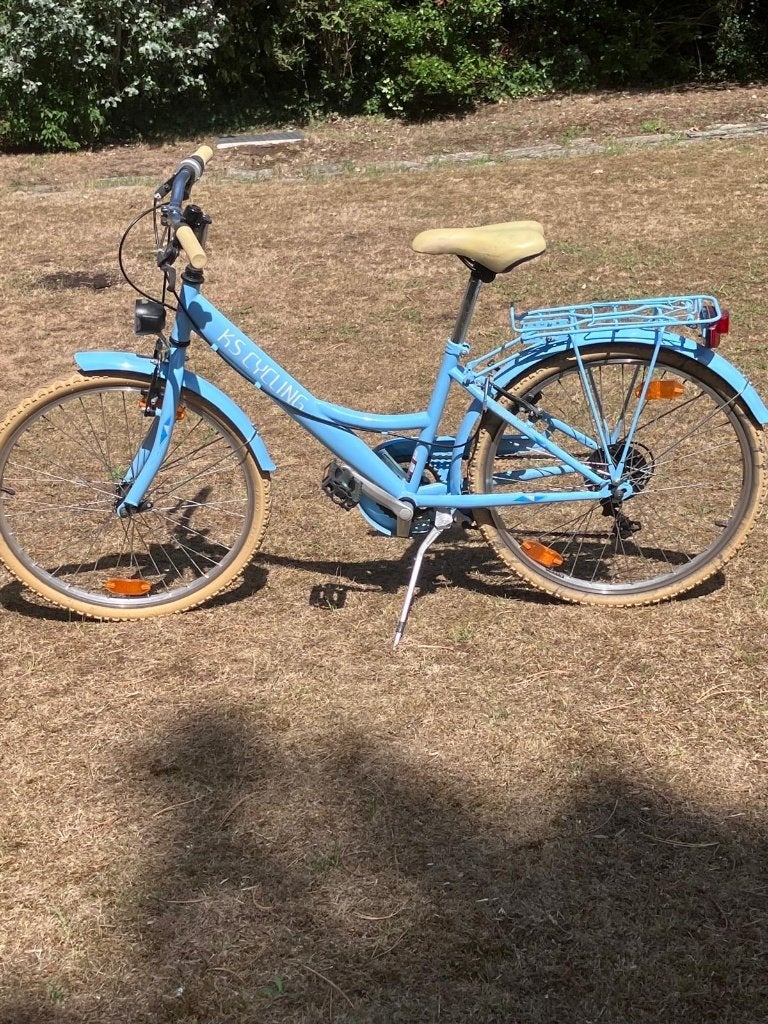 kinderfiets, Fietsen en Brommers, Fietsen | Kinderfietsjes, Ophalen, Zo goed als nieuw, 20 inch of meer, Decathlon