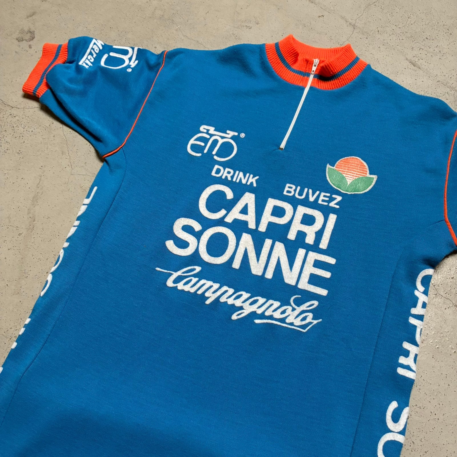 Capri Sonne Eddy Merckx 1982 koerstrui wielertrui, Fietsen en Brommers, Ophalen of Verzenden, Zo goed als nieuw