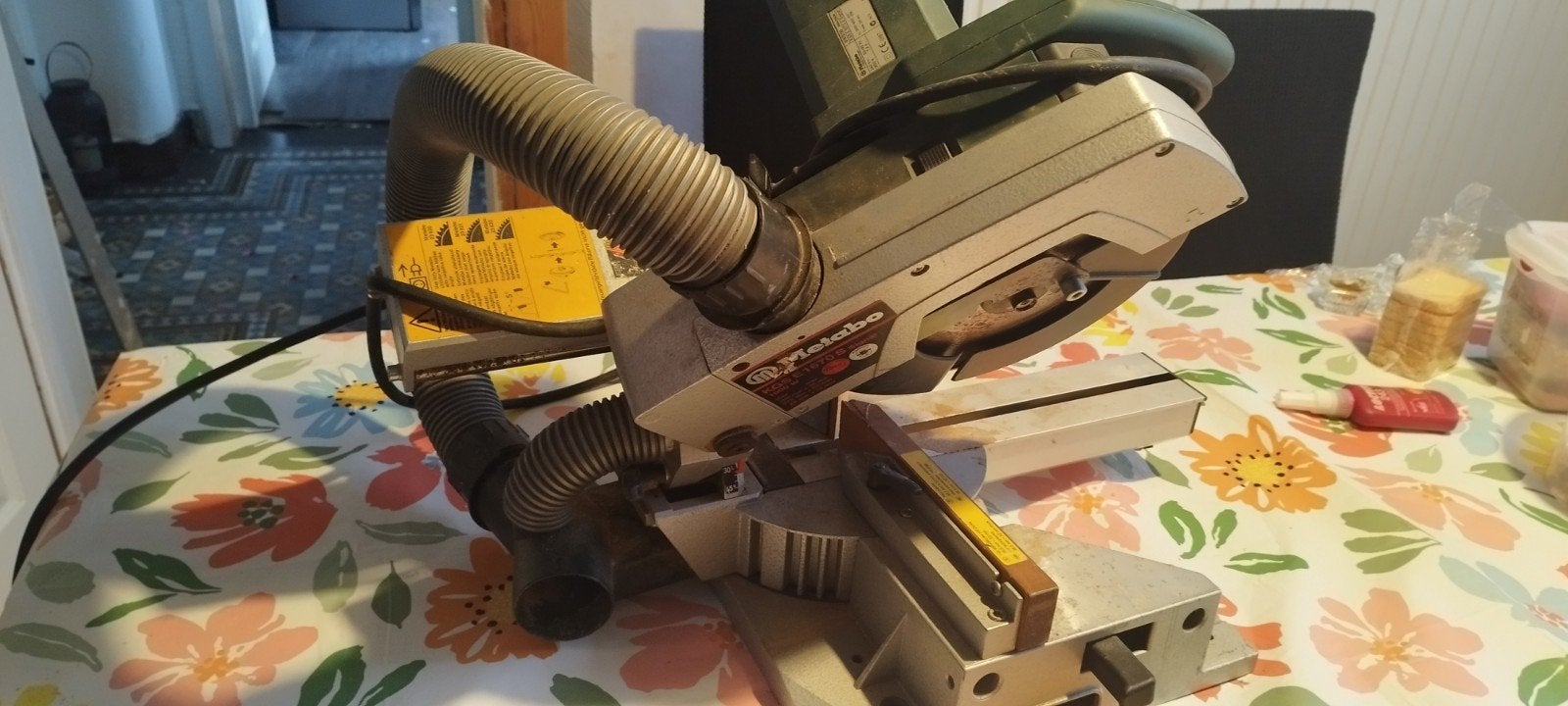 scie onglet metabo puissante pour bois et métal, Bricolage & Construction, Enlèvement ou Envoi