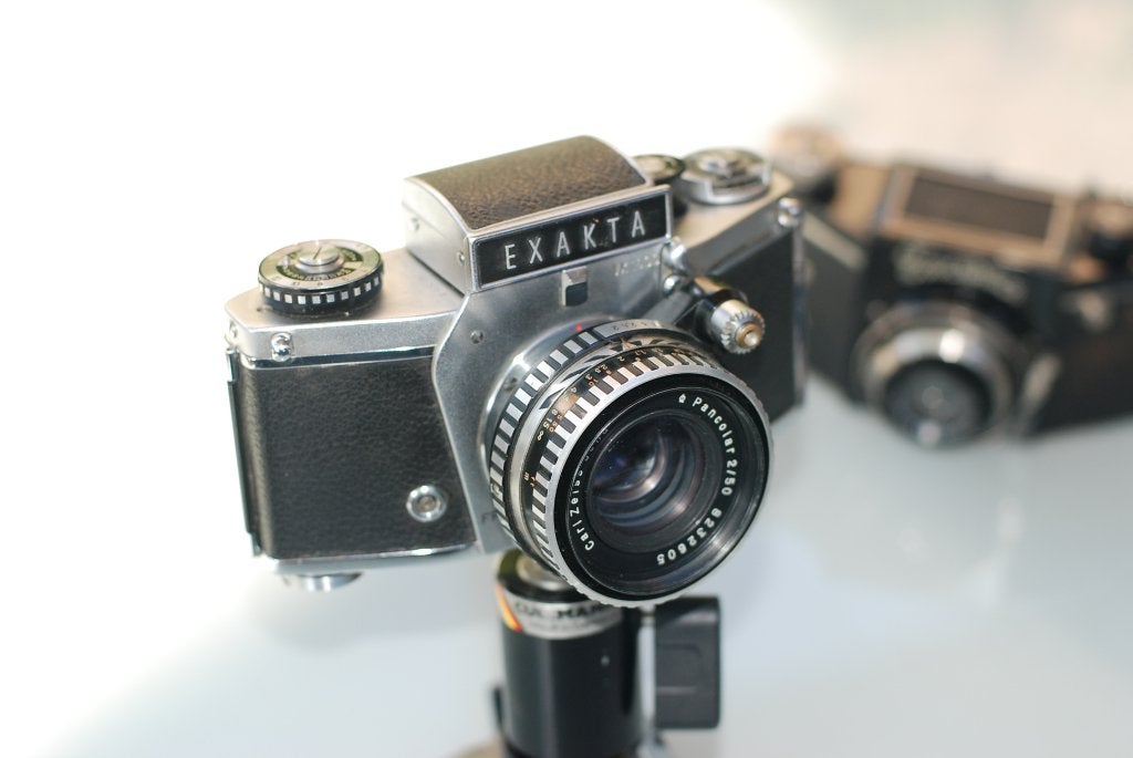 Exakta VX1000 – Carl Zeiss Jena Pancolar 50mm f/2 Nieuwstaat, Ophalen of Verzenden, Zo goed als nieuw, Spiegelreflex, Overige Merken