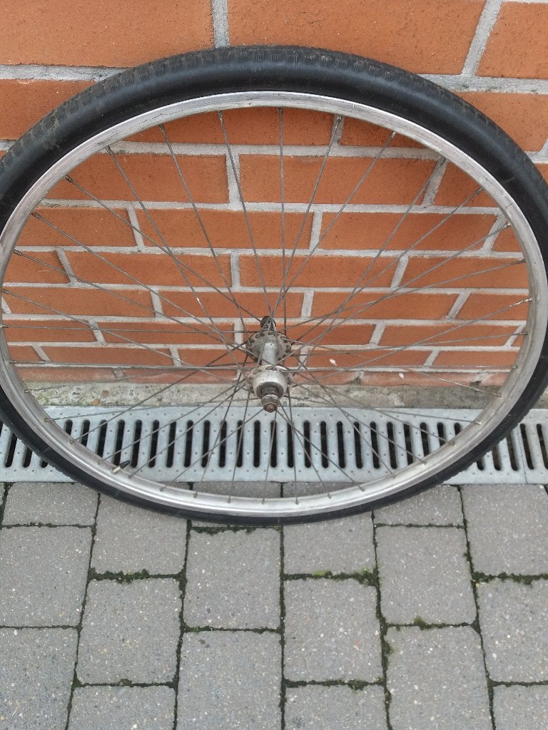 achterwiel 26 inch, Gebruikt, Staal, Stadsfiets, Ophalen