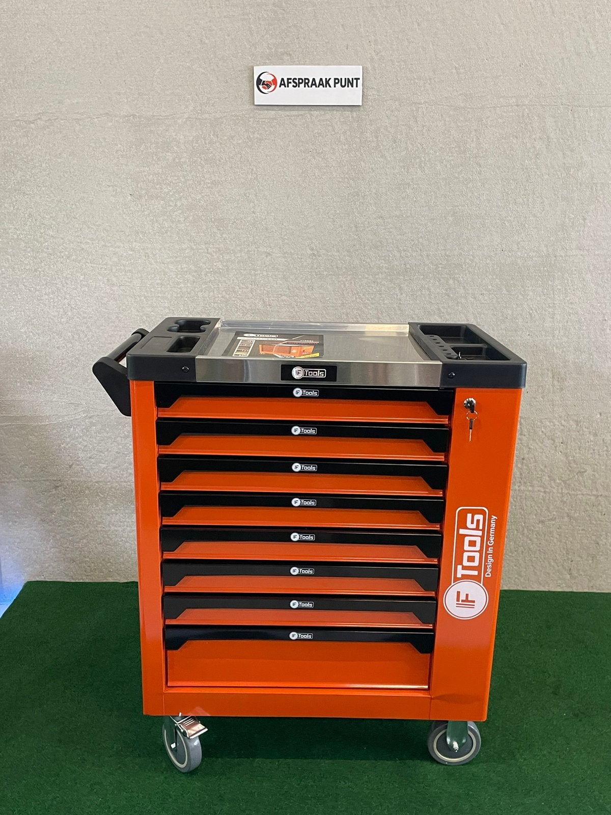 Nieuwe F-tools 8 lades,8 gevulde gereedschapwagens, Enlèvement, Neuf