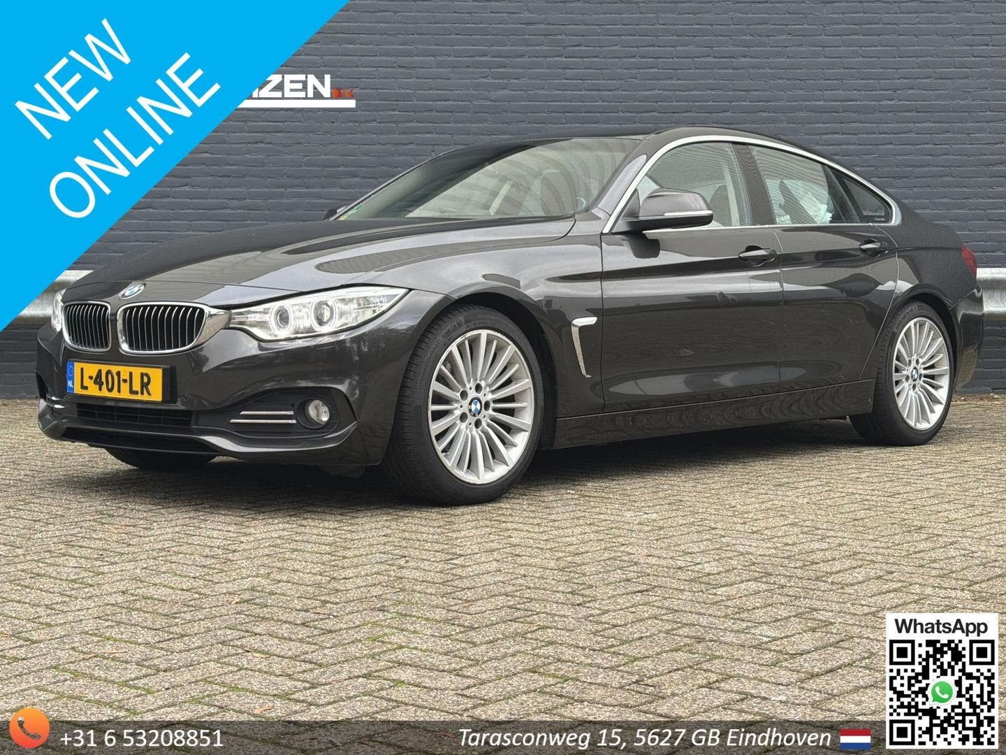BMW 420 Gran Coupé 4-serie 420d, Auto's, Bruin, Xenon verlichting, Diesel, Te koop