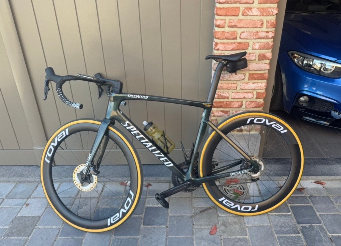 Specialized Tarmac SL7, Versnellingen, Zo goed als nieuw, Schijfrem, 53 tot 57 cm