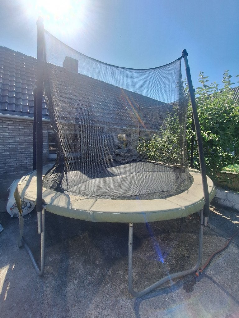 Domyos 365 trampoline, Ophalen, Gebruikt