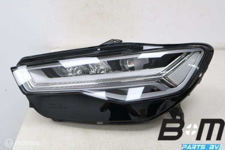 NIEUWSTAAT! LED Koplamp links Audi A6 4G 40km oud 4G0941033H, Auto-onderdelen, Gebruikt