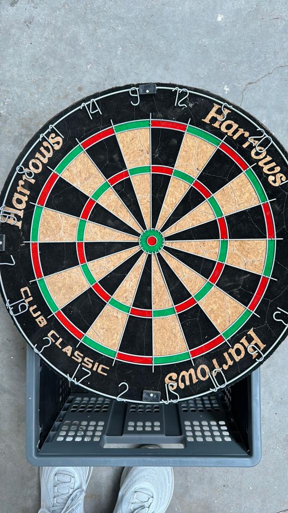 Dartsbord Harrows, Ophalen, Zo goed als nieuw