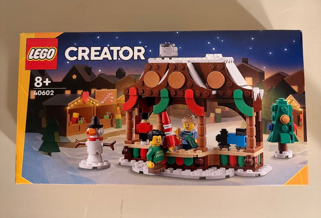40602 Winter Market Stal NIEUW, Ophalen, Nieuw, Compleet, Lego