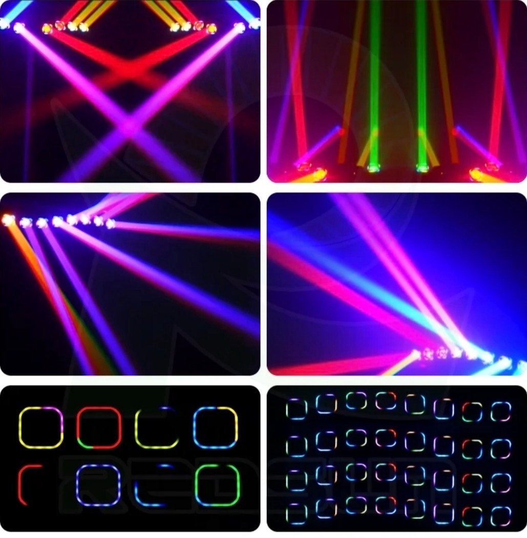 ledbar 8 x 60 watt, Muziek en Instrumenten, Ophalen of Verzenden