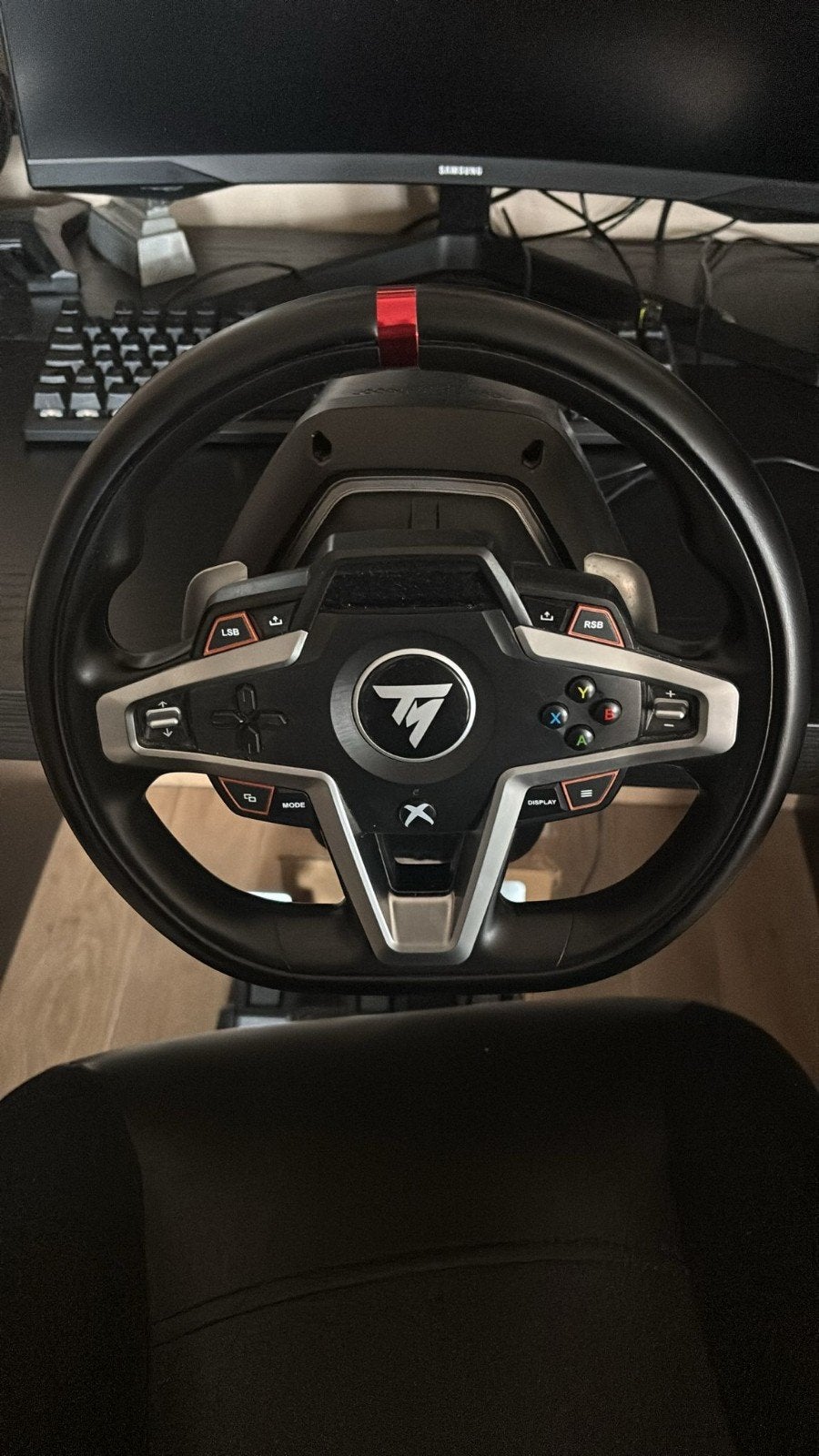 Thrustmaster t248 + pedalen, Ophalen