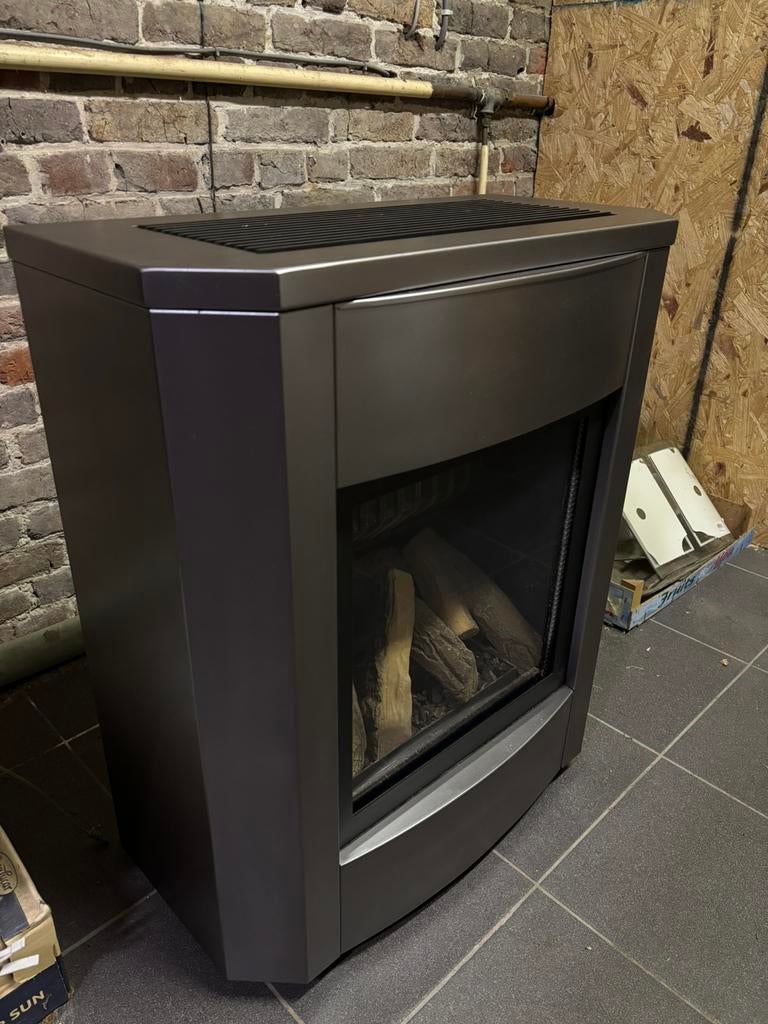 Wellstraler A7 gaskachel, Enlèvement, Comme neuf, Cheminée sur pied, Cheminée au gaz