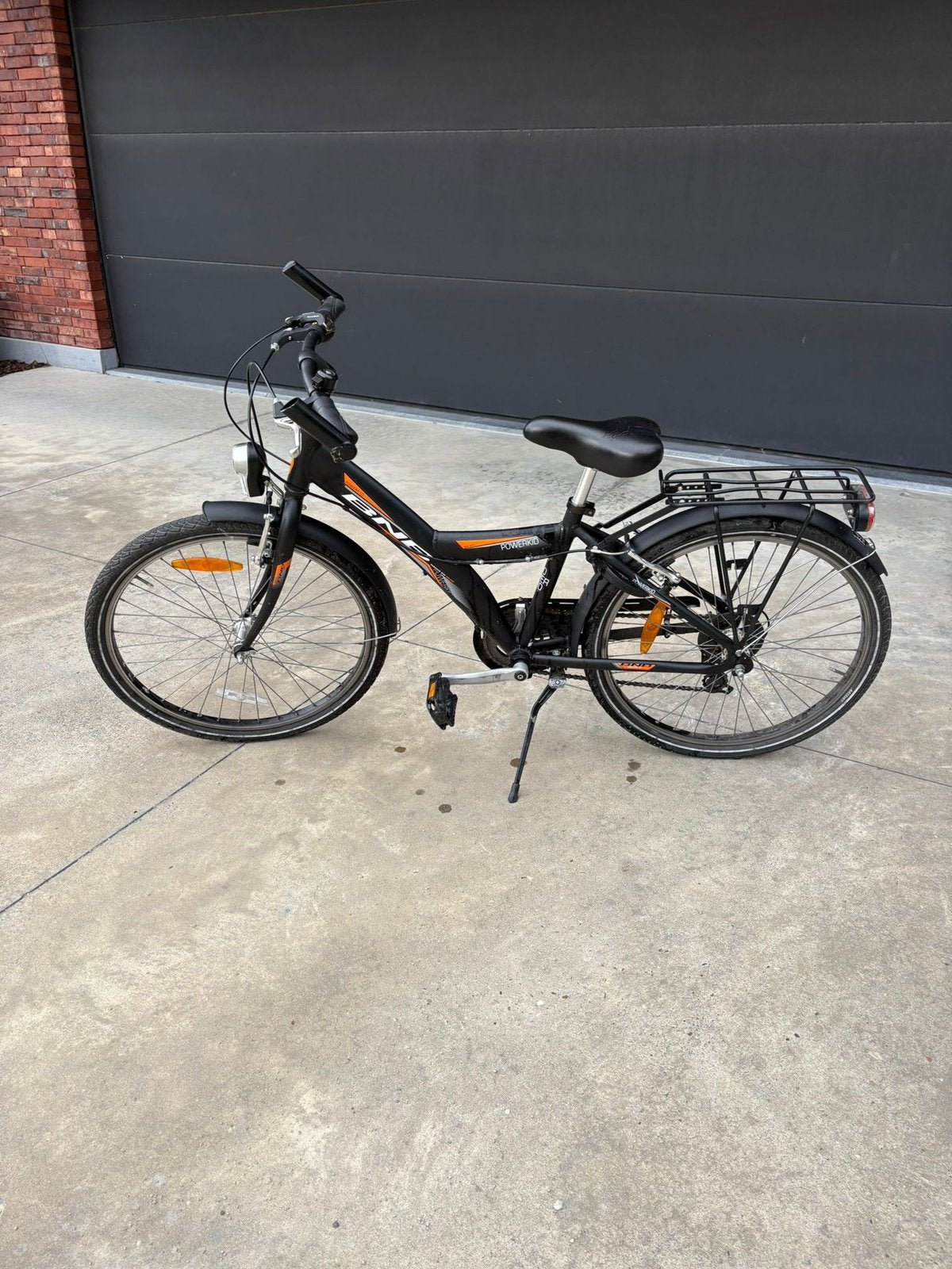 Jongensfiets 24 inch BnB zwart, Ophalen, Gebruikt, 24 inch