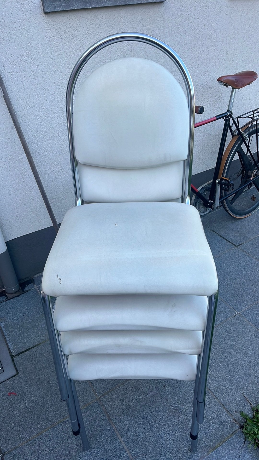 Gebruikte stoelen, Tuin en Terras, Ophalen, Gebruikt