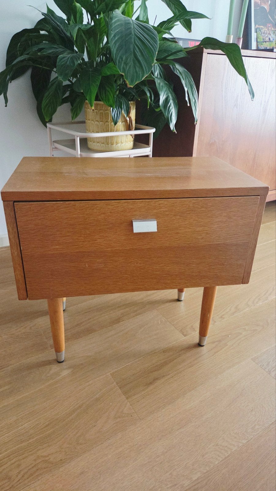 Vintage nachtkastje/bijzettafel, Enlèvement