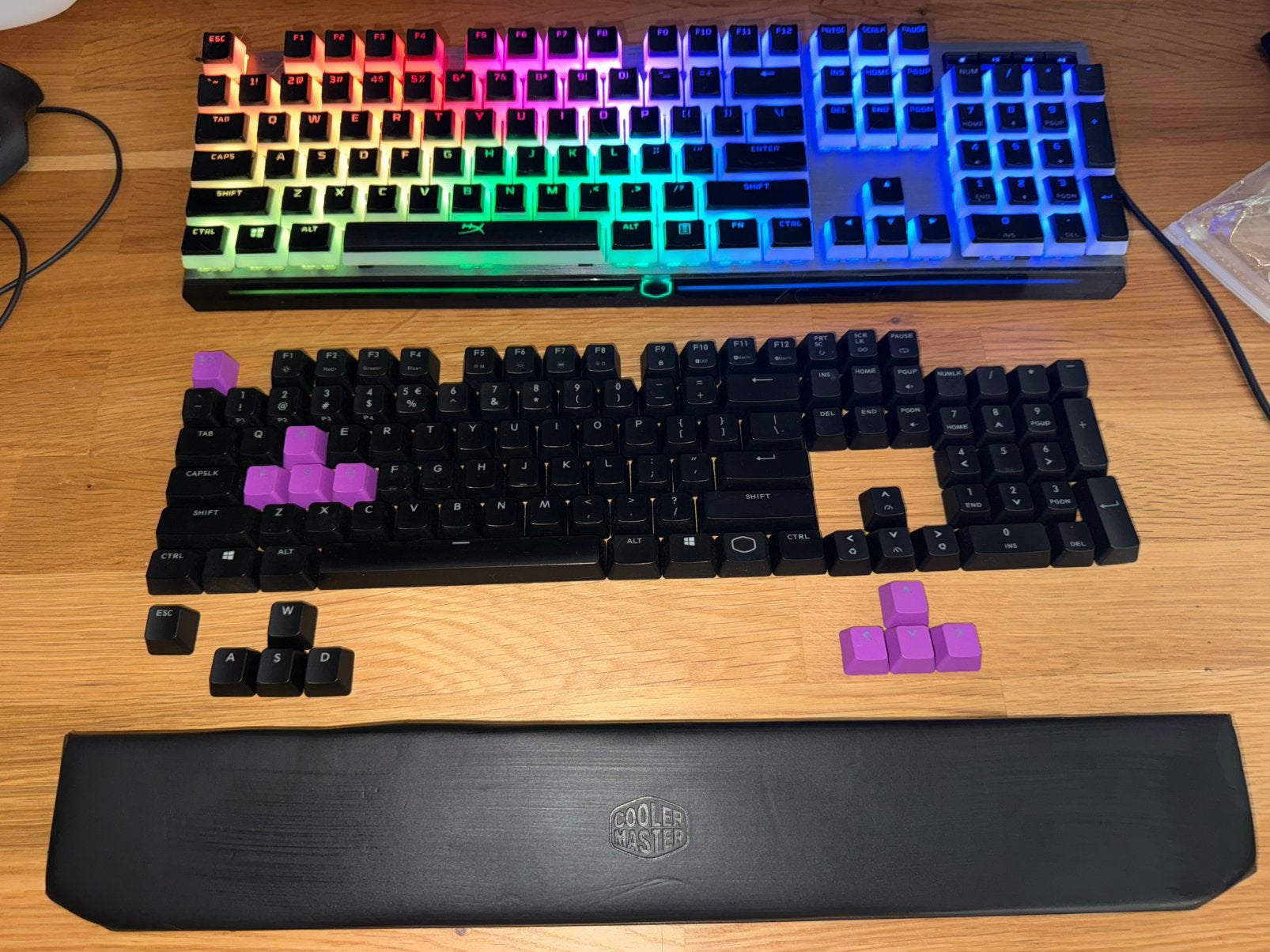 Cooler Master MK750 - Full-size mechanical keyboard, Computers en Software, Toetsenborden, Zo goed als nieuw, Ophalen