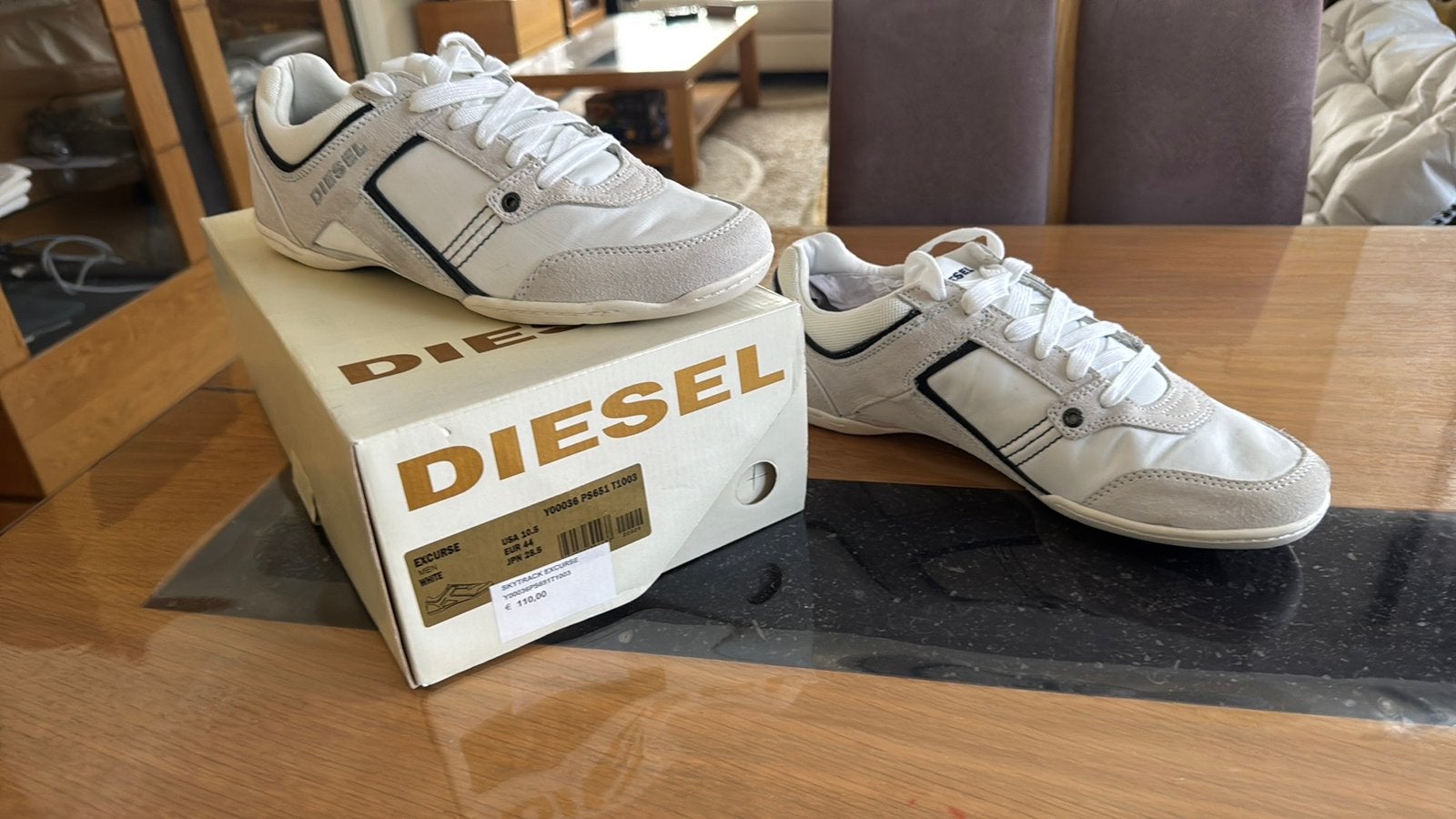 Nieuwe Diesel schoenen - Maat: 44, Ophalen, Diesel, Wit, Nieuw
