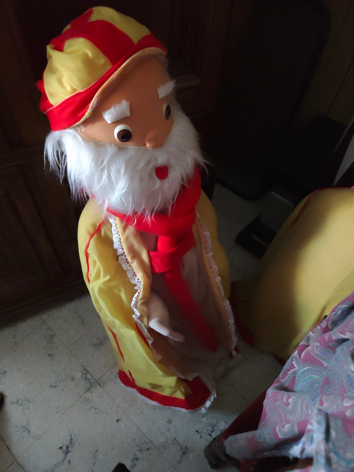 Sinterklaas poppen gratis, Ophalen