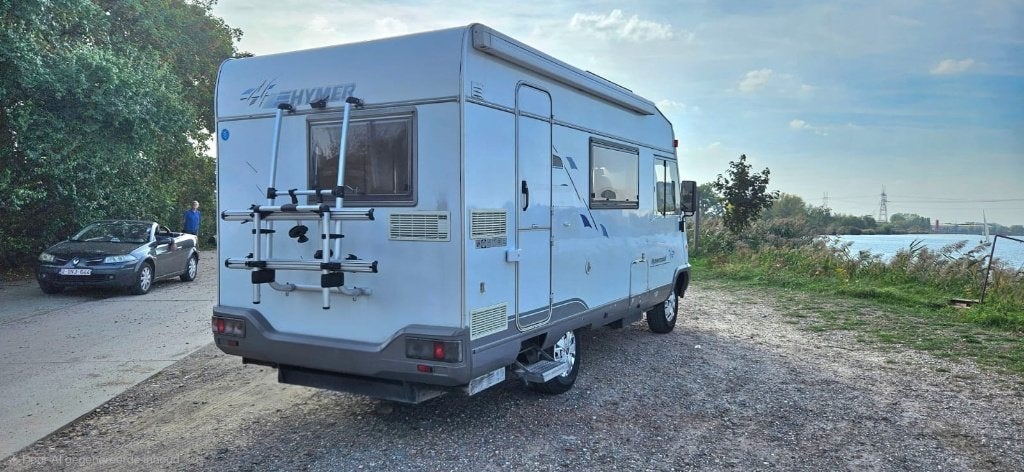 Hymer B544, Caravans en Kamperen, Integraal, Ringverwarming, Fiat, Afzuigkap