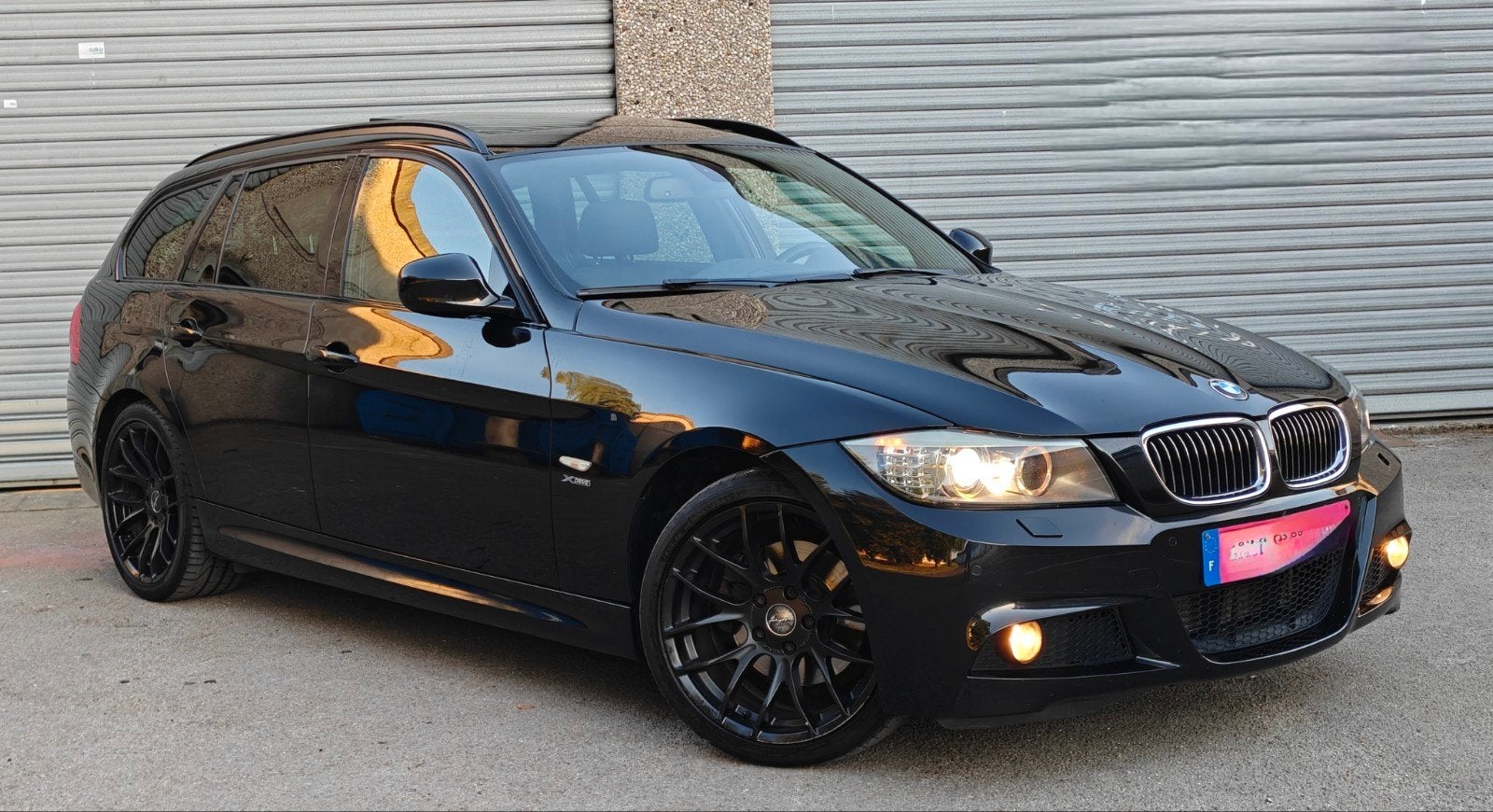 bmw 320d e91 / original pack M / lci facelift/ black sapp, Autos, BMW, Entreprise, Série 3, Euro 5, Enlèvement