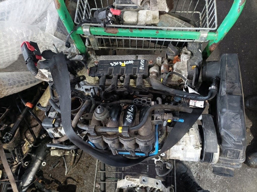Moteur 350A1000 Complet PUNTO FIAT, Envoi, Utilisé, Daihatsu