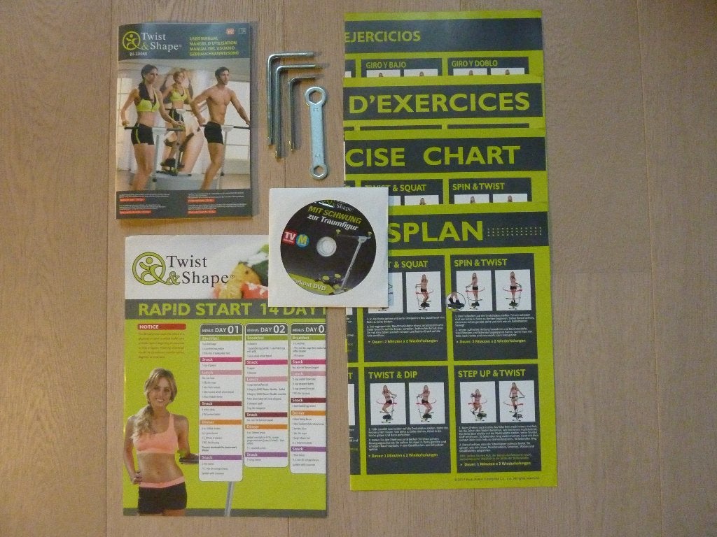 Appareil de fitness Twist and Shape, Enlèvement, Utilisé, Autres types