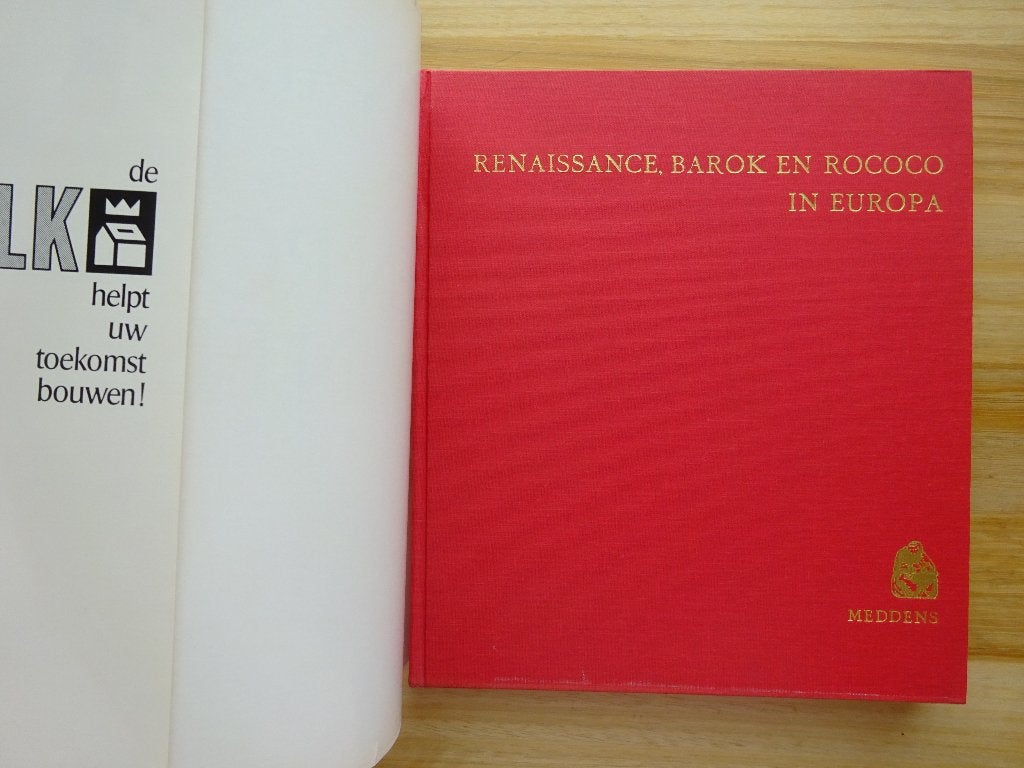 Renaissance, Barok en Rococo in Europa, 1969 Meddens, Boeken, Gelezen, Jules Van Ackere, Ophalen of Verzenden, Architectuur algemeen