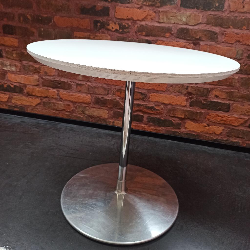 Artifort Pierre Paulin bijzettafel wit, Huis en Inrichting, Ophalen, Gebruikt