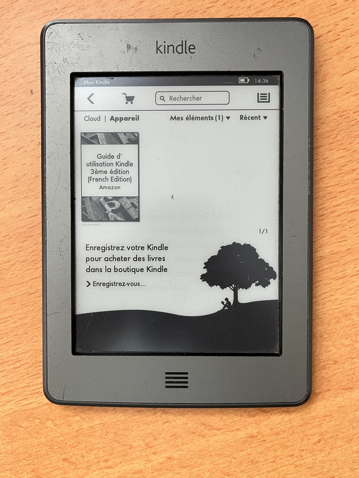 Liseuse Kindle (Modèle D01200) - en très bon état, Informatique & Logiciels, Enlèvement ou Envoi, Comme neuf