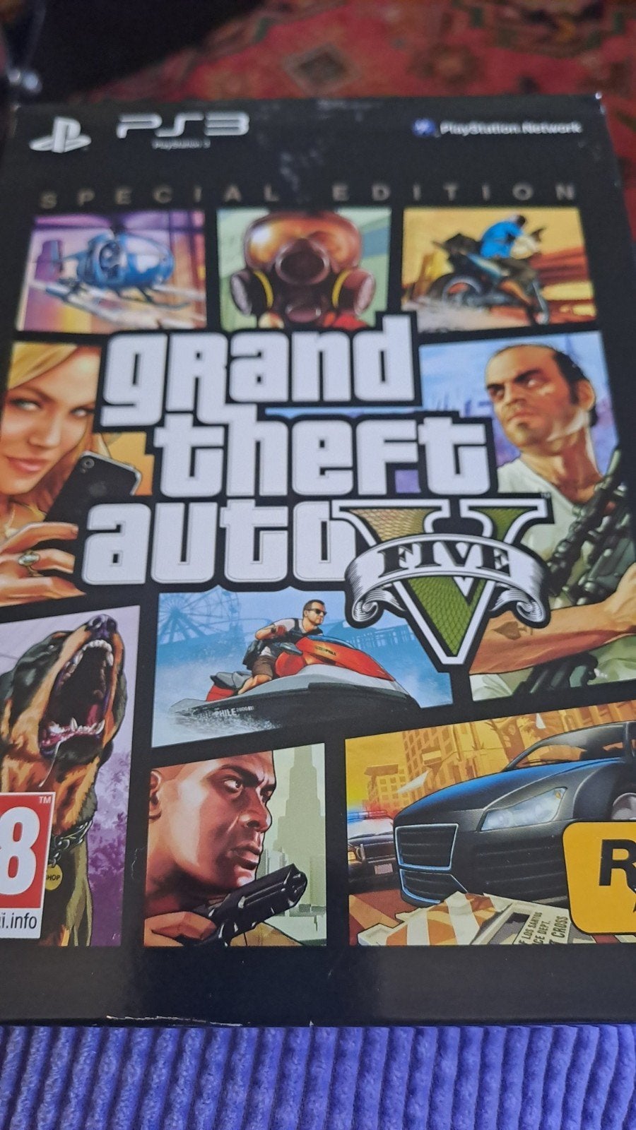 special edition Grand theft auto V, Enlèvement ou Envoi