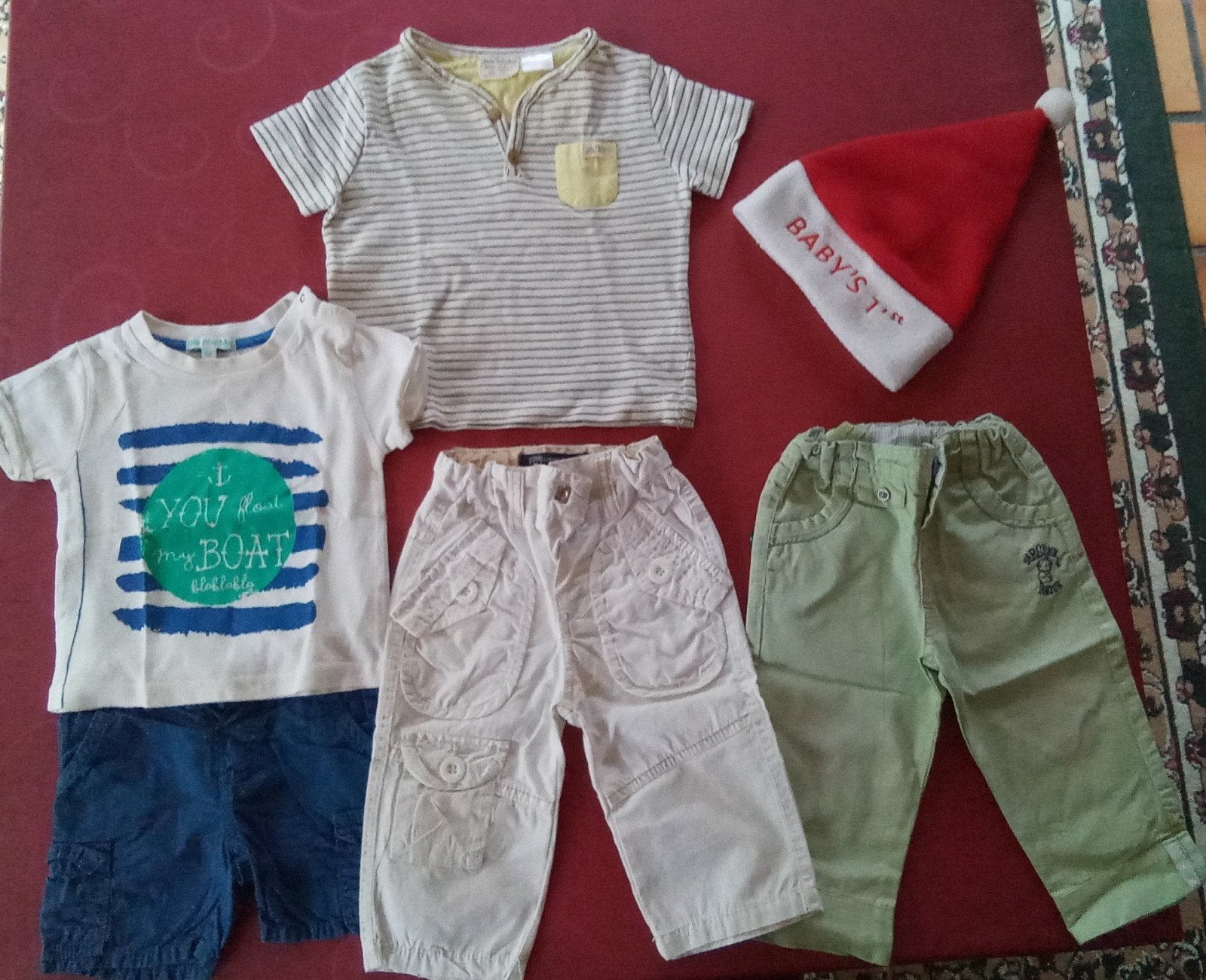 Kleding jongens M68. 6 st voor 4 euro, Kinderen en Baby's, Ophalen of Verzenden, Zo goed als nieuw, Jongetje, Setje