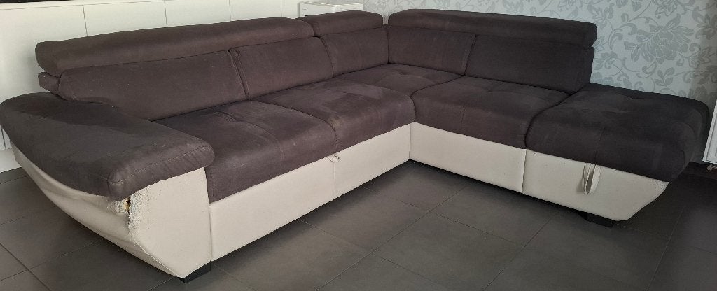 Hoeksalon  -> GRATIS op te halen, Ophalen, Gebruikt, Hout, Modern