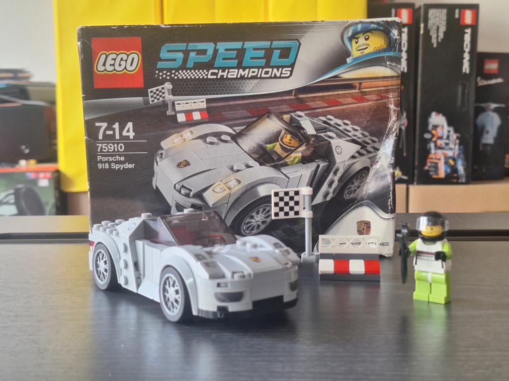 Lego Speed Champions 6 stud, Gebruikt, Lego, Compleet, Complete set