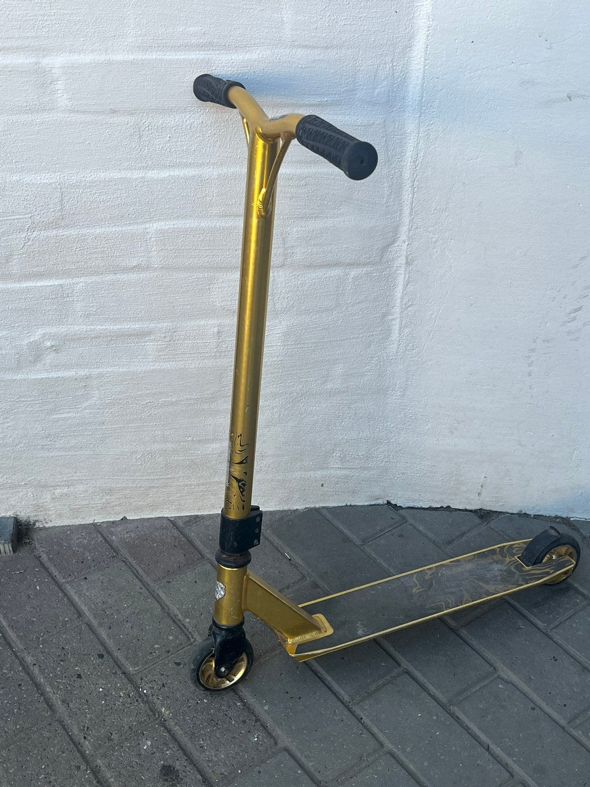 Kinder stundstep, Fietsen en Brommers, Ophalen, Zo goed als nieuw