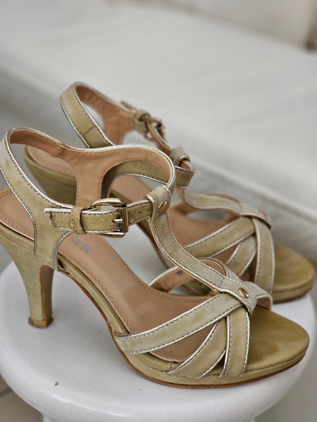 Open schoentjes, Kleding | Dames, Ophalen, Beige