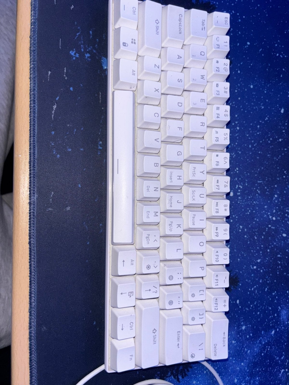 Royal Kludge RK61 Mechanisch Gaming Keyboard, Computers en Software, Toetsenborden, Gaming toetsenbord, Ophalen of Verzenden, Zo goed als nieuw