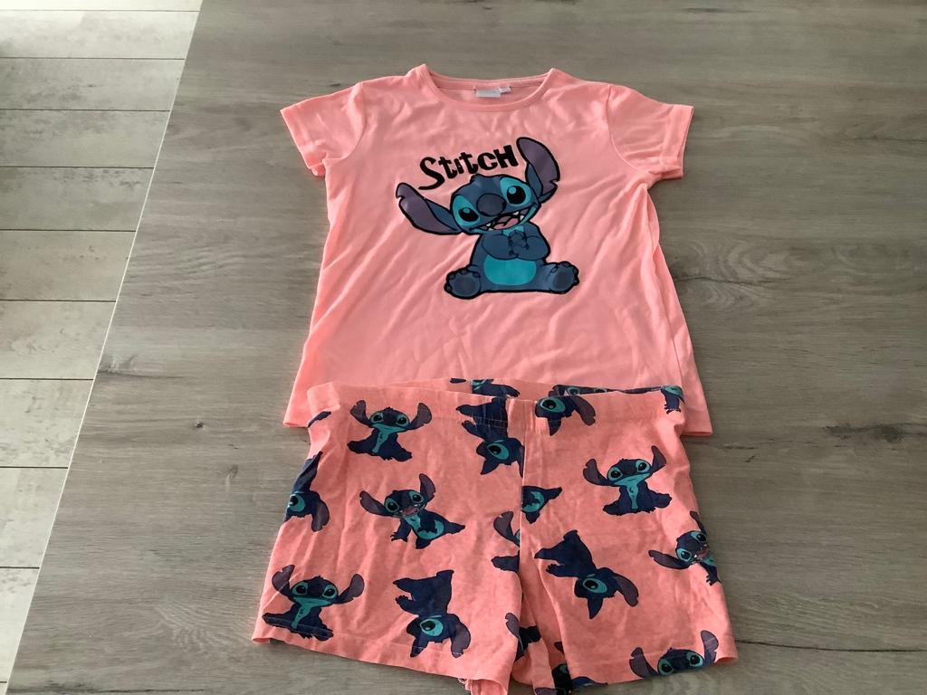 Piyama Disney Stitch pour fille (taille 128), Disney, Enlèvement ou Envoi, Ensemble, Comme neuf