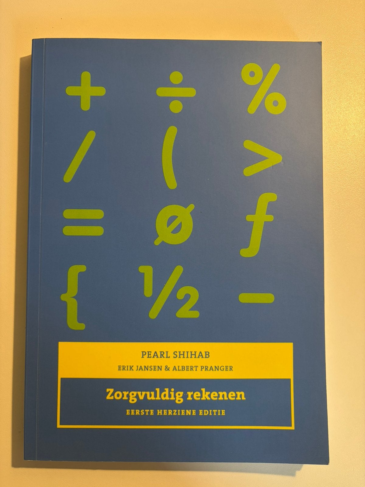 Zorgvuldig rekenen, Enlèvement ou Envoi, Comme neuf