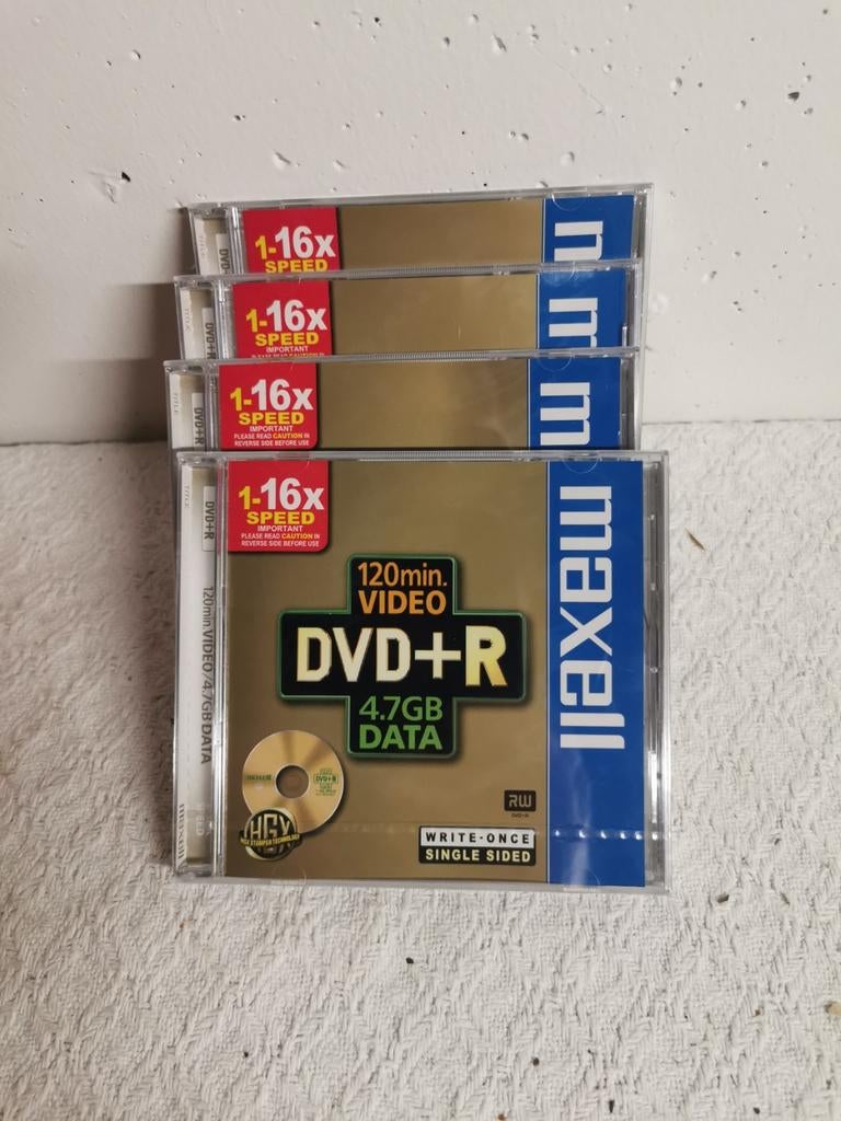 DVD+R Maxell, Ophalen of Verzenden, Dvd