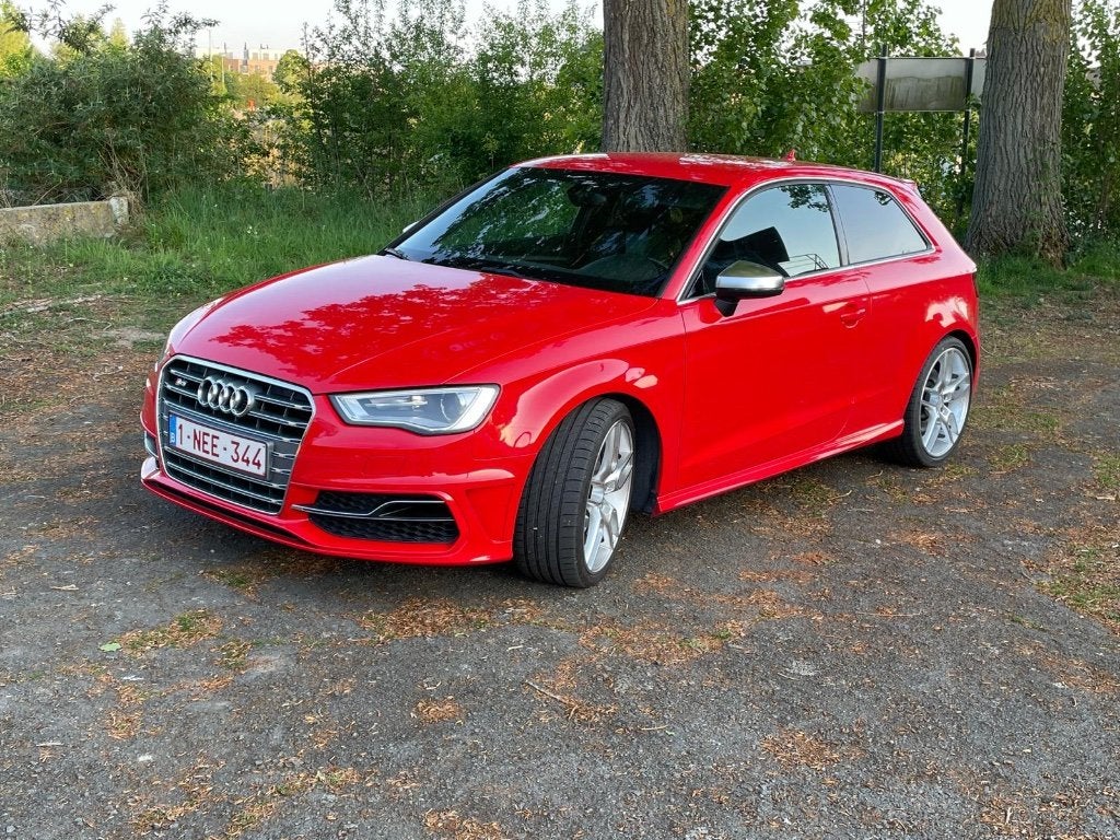 Audi S3 ABT Alcantara + Winter Wielen set, Auto's, Audi, Automaat, S3, Zwart, Alcantara