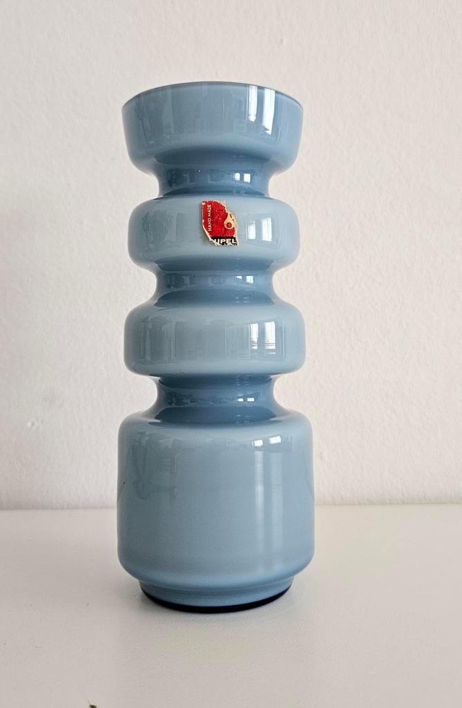 Vintage vaas van Booms glas (Hullabaloo), Antiek en Kunst, Antiek | Vazen, Ophalen of Verzenden