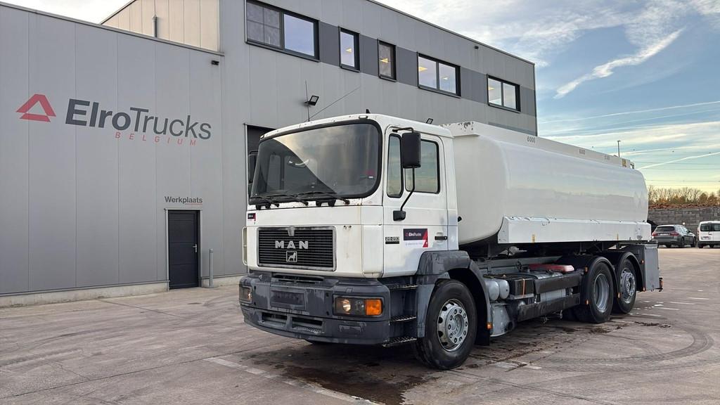 MAN 25.292 (19220 L / 3 COMPARTIMENTS / 6X2 / MANUAL GEARBOX, Auto's, Vrachtwagens, Bedrijf, Te koop, ABS, Elektrische ramen, Mistlampen