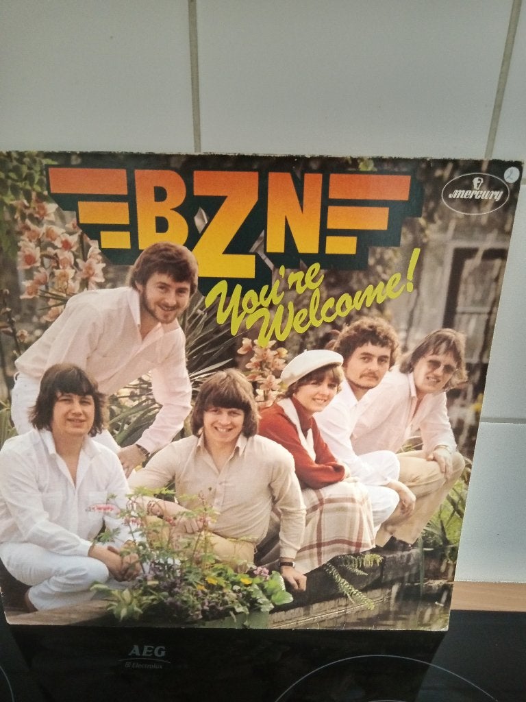 BZN   You’re Welcome!    POP  Mercury  6413 511    Sterima , 12 pouces, Avec pochette intérieure, Enlèvement ou Envoi, 1970 - 1979
