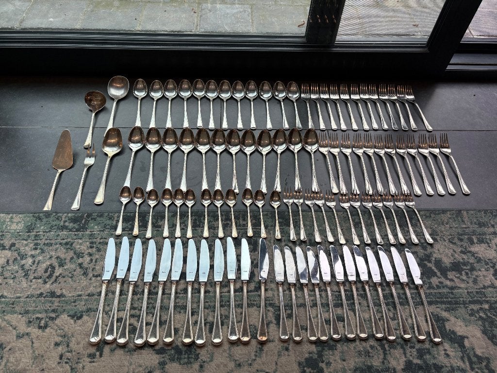 Robbe & Berking verzilverd bestek  101 delig Königskordel, Ophalen of Verzenden