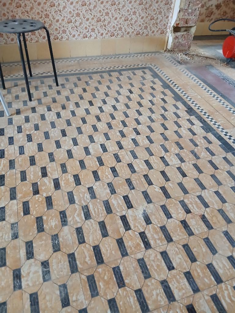 Anciens carrelages, Enlèvement