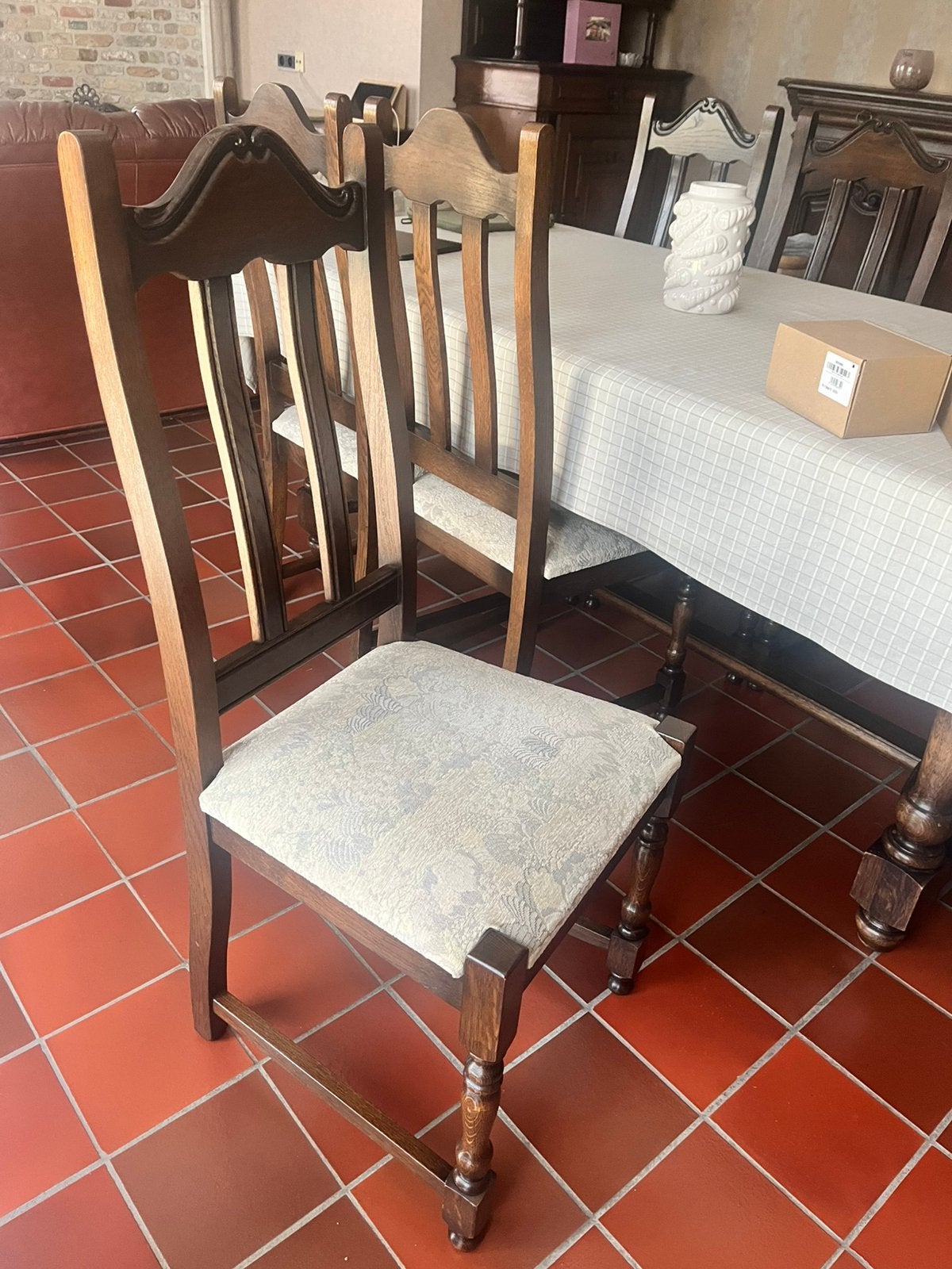 6 stoelen, Antiek en Kunst, Ophalen