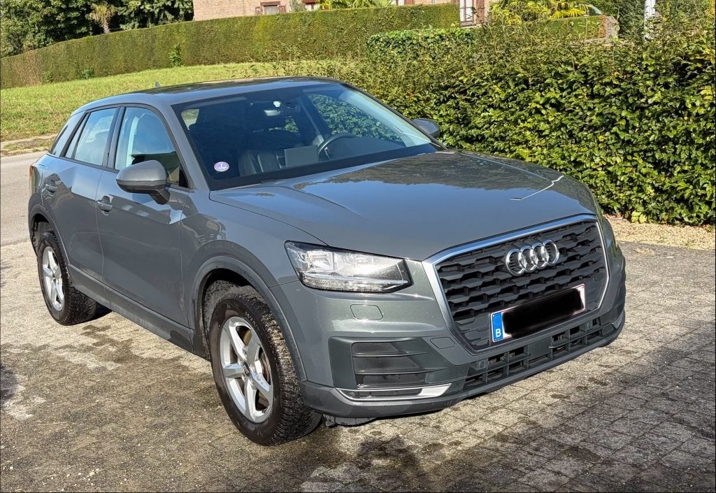 Audi Q2 1.4 TFSI 87000 km, trekhaak, Cuir, Argent ou Gris, Achat, Réception radio numérique