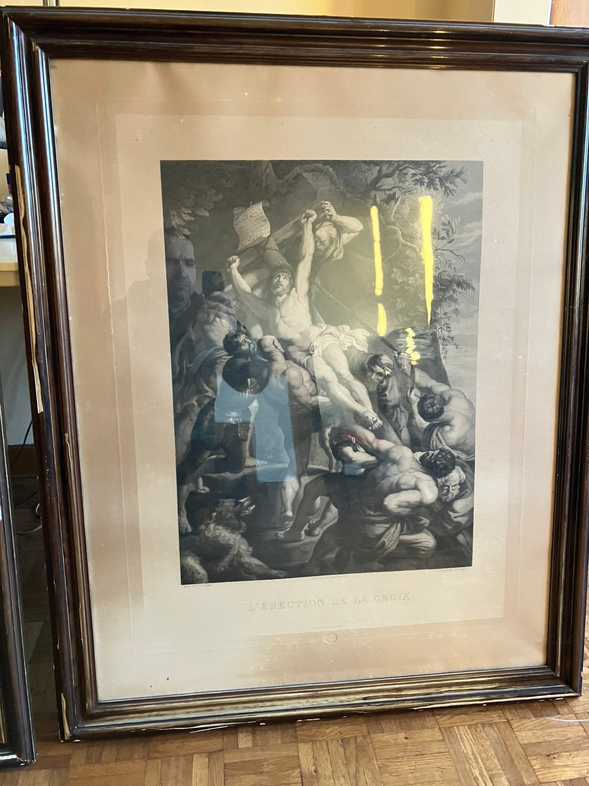 Rubens duo kruisiging en afneming, Antiek en Kunst, Ophalen