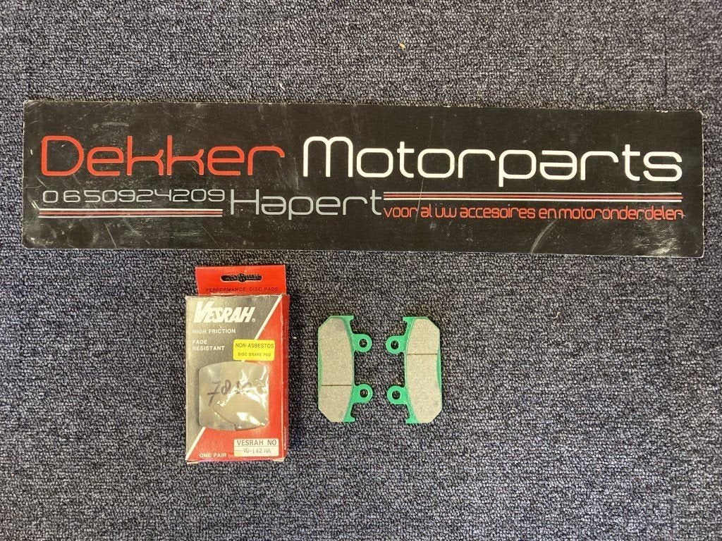 Vesrah voorzijde remblokken VD-142 NA CBR600F CB450 cbr400R, Neuf, -, -, -
