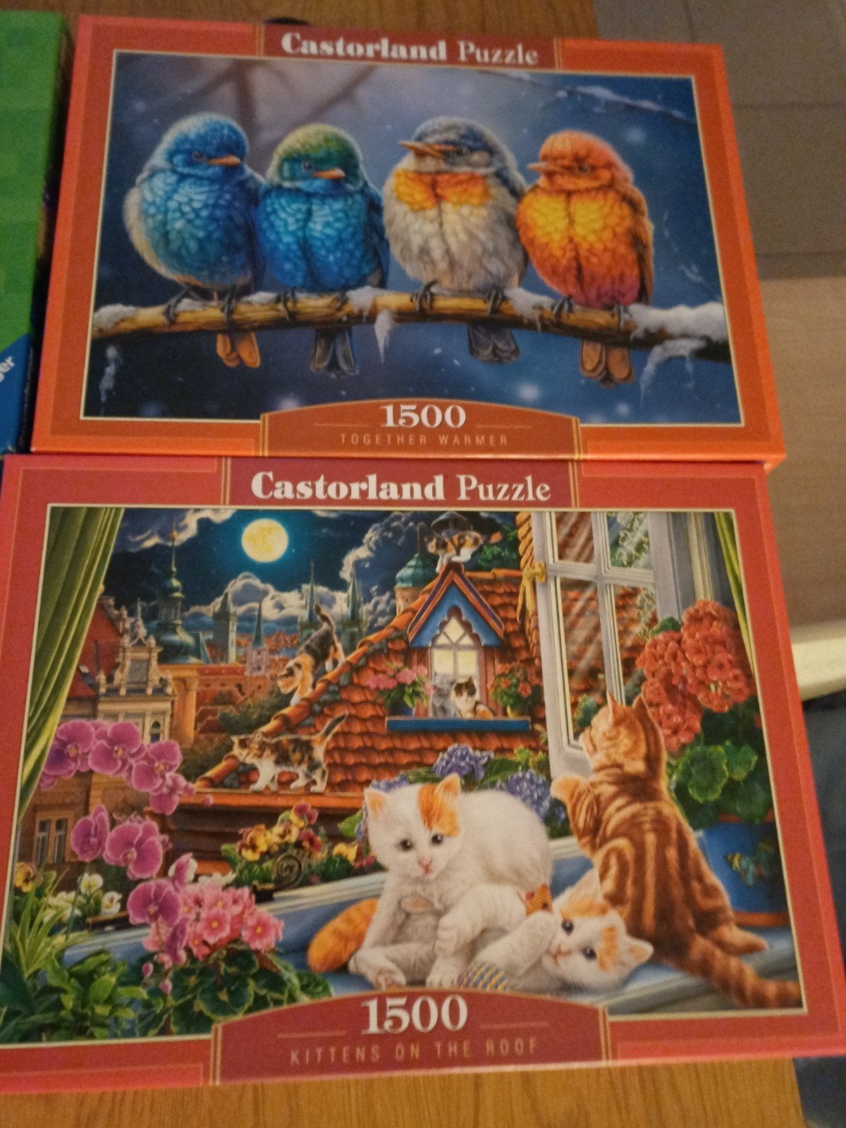 puzzels ravensburger en Castorland, Ophalen, 500 t/m 1500 stukjes, Zo goed als nieuw, Legpuzzel